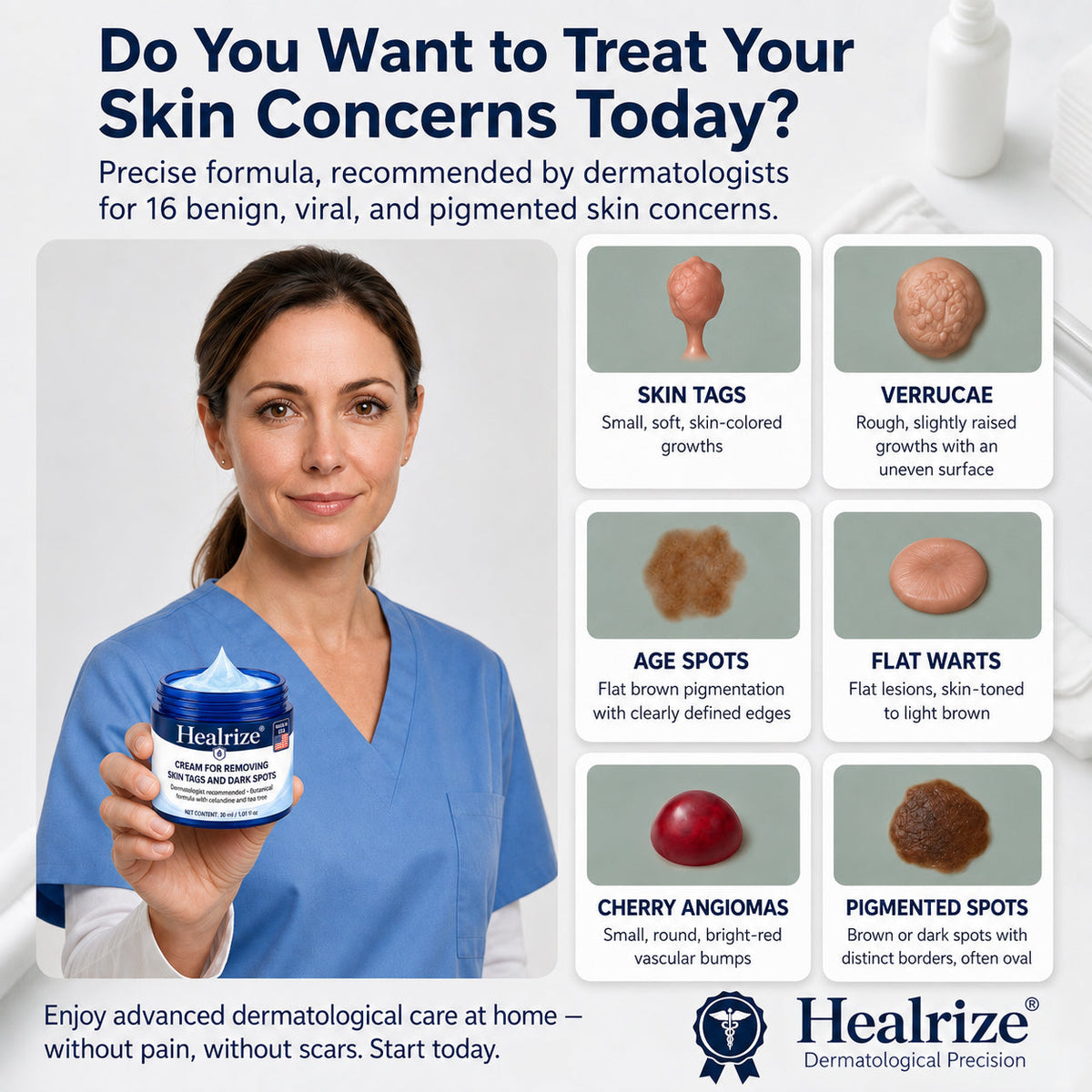 𝐇𝐞𝐚𝐥𝐫𝐢𝐳𝐞® 𝟕-𝐃𝐚𝐲 𝐒𝐤𝐢𝐧 𝐓𝐚𝐠 & 𝐒𝐩𝐨𝐭 𝐄𝐫𝐚𝐬𝐞𝐫 𝐂𝐫𝐞𝐚𝐦 (𝐙𝐞𝐫𝐨 𝐏𝐚𝐢𝐧, 𝐙𝐞𝐫𝐨 𝐒𝐜𝐚𝐫𝐬 𝐅𝐨𝐫𝐦𝐮𝐥𝐚)💎💎