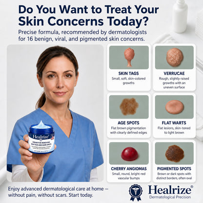 𝐇𝐞𝐚𝐥𝐫𝐢𝐳𝐞® 𝟕-𝐃𝐚𝐲 𝐒𝐤𝐢𝐧 𝐓𝐚𝐠 & 𝐒𝐩𝐨𝐭 𝐄𝐫𝐚𝐬𝐞𝐫 𝐂𝐫𝐞𝐚𝐦 (𝐙𝐞𝐫𝐨 𝐏𝐚𝐢𝐧, 𝐙𝐞𝐫𝐨 𝐒𝐜𝐚𝐫𝐬 𝐅𝐨𝐫𝐦𝐮𝐥𝐚)💎💎