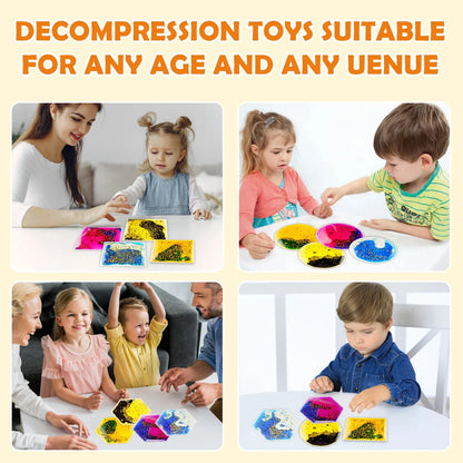 Interactive Plastic Building Tube Toy for Kids Creative STEM Decompression Sensory Toy for Autism Sensory Toys 24PCS